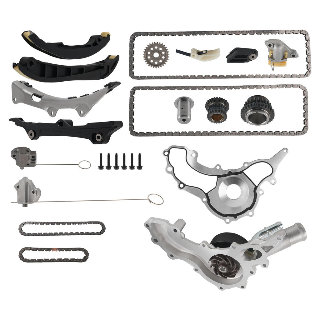 Timing Chain Kit with Water Pump for Chrysler Dodge Jeep Ram 3.6L V6 (2011–2022)