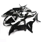 Glossy Black Fairing Kit for Kawasaki Ninja ZX-6R (2013–2018)