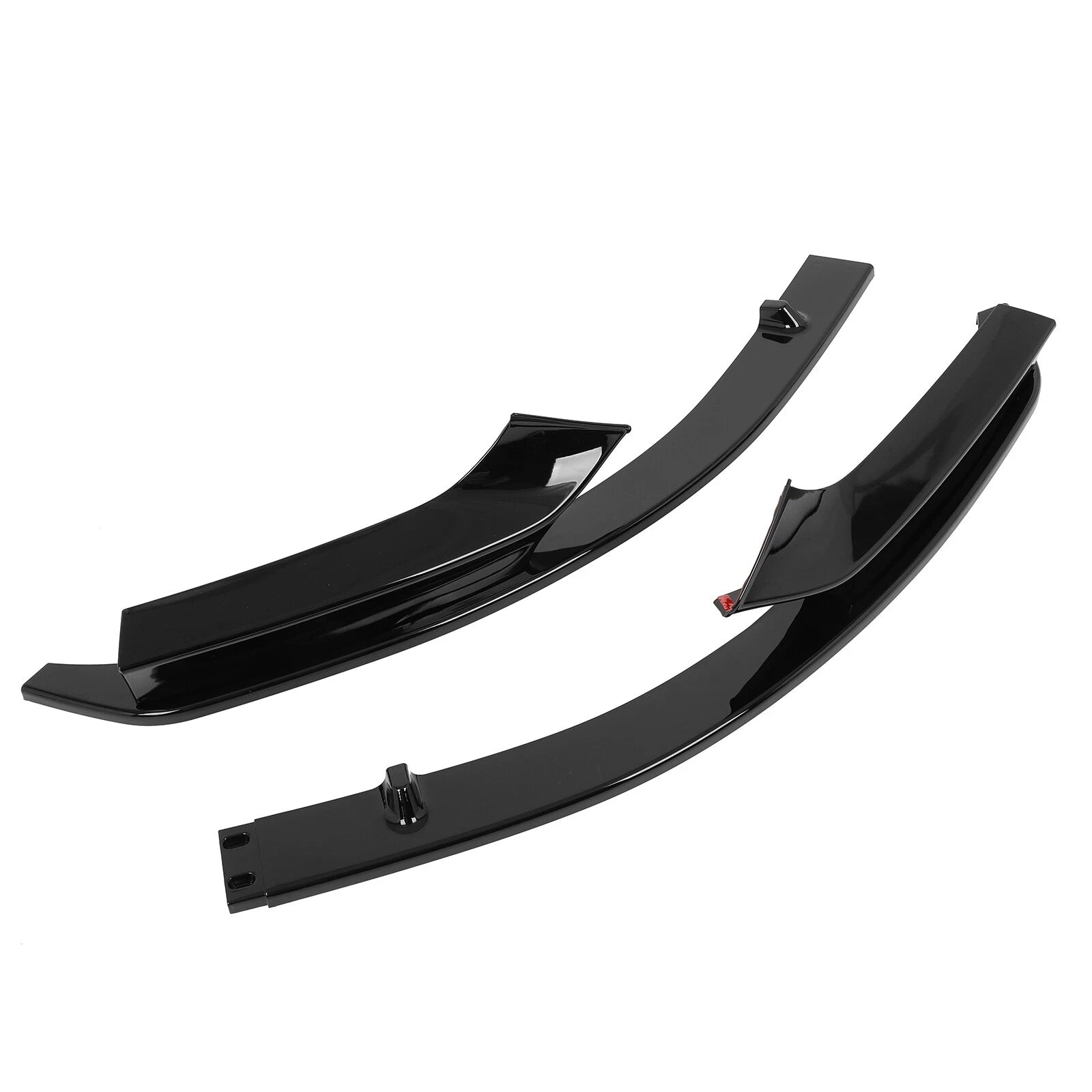Glossy Black Front Bumper Lip Spoiler for BMW F22 2 Series (2014–2021)