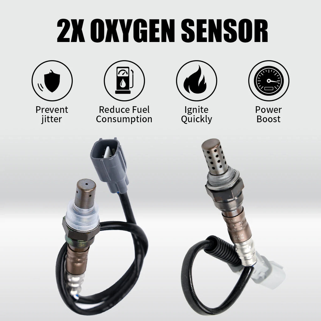 2X Oxygen Sensor for Toyota Camry 2.4L (2002–2003) - Up & Downstream