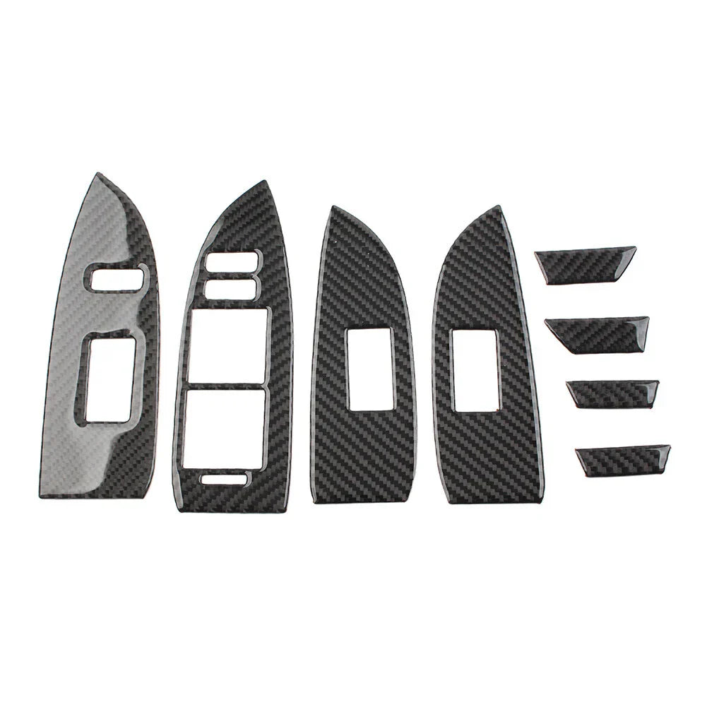 8 x RHD Car Door Window Lift Switch Panel Covers for Toyota Prius (2012-2015)