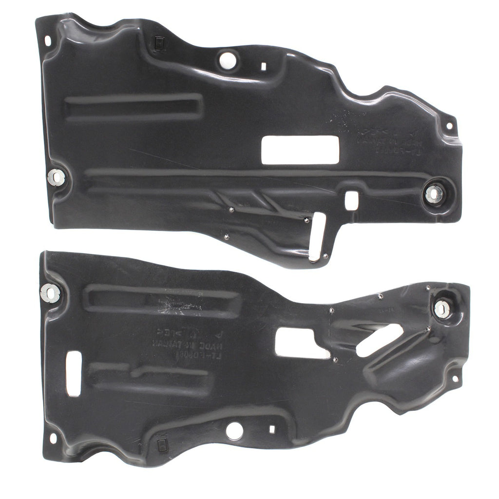 Set of 2 Engine Splash Shields for Ford Edge (2015–2018) Turbo