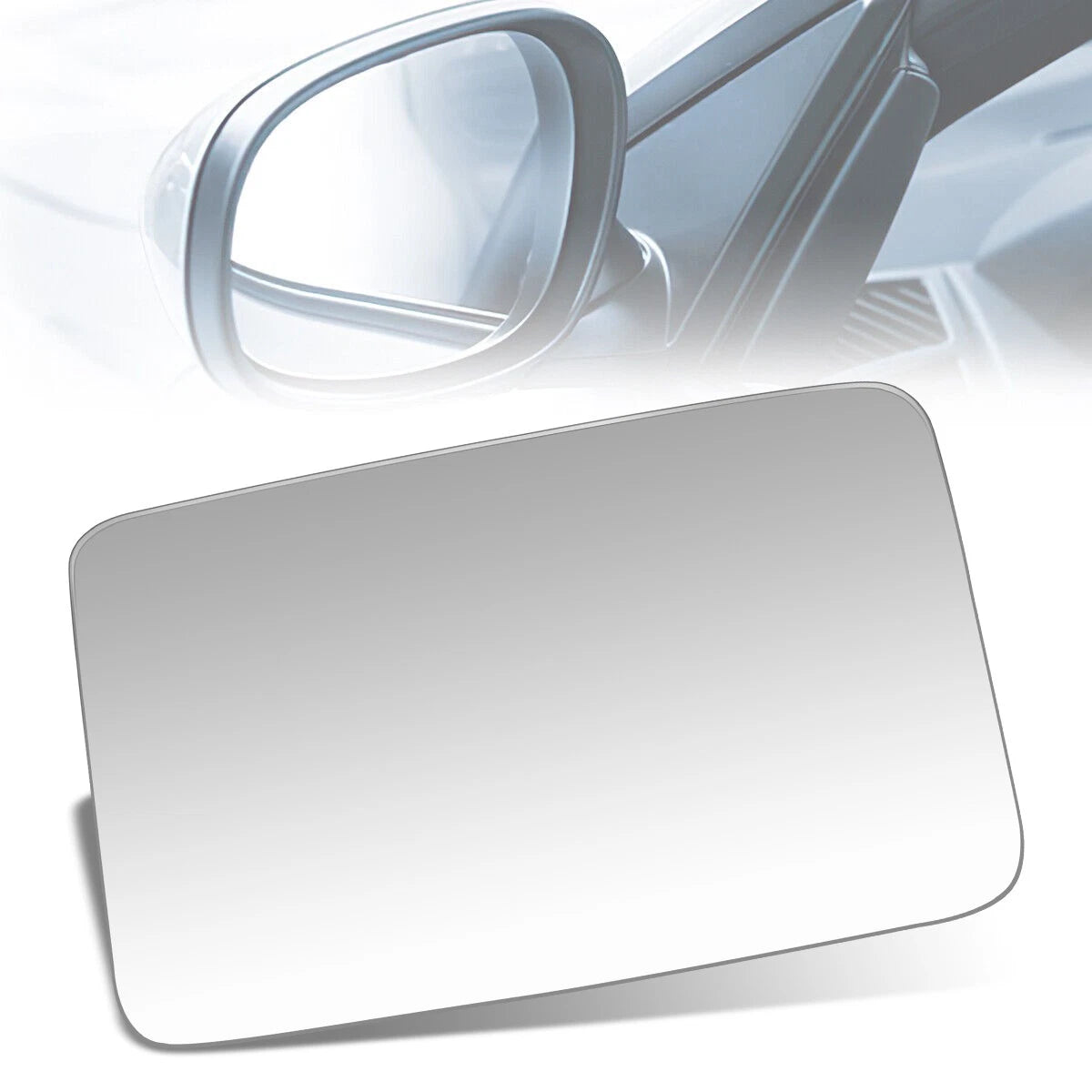 Side Door Mirror Glass Flat Lens for Lincoln Continental Versailles (1977–1987)