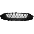 Front Bumper Grille for Ford Fusion (2019–2020) Glossy Black Mesh