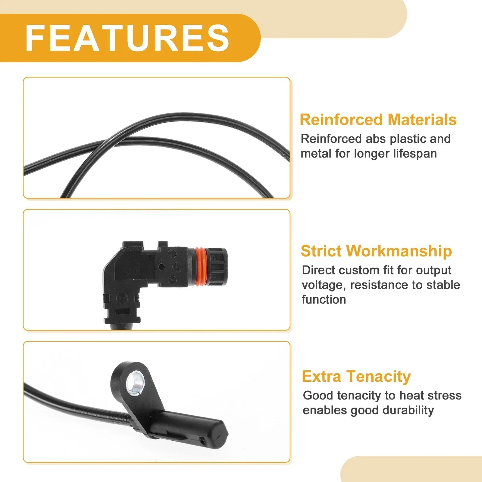 ABS Wheel Speed Sensor for Mercedes-Benz C63 AMG (2008-2015)