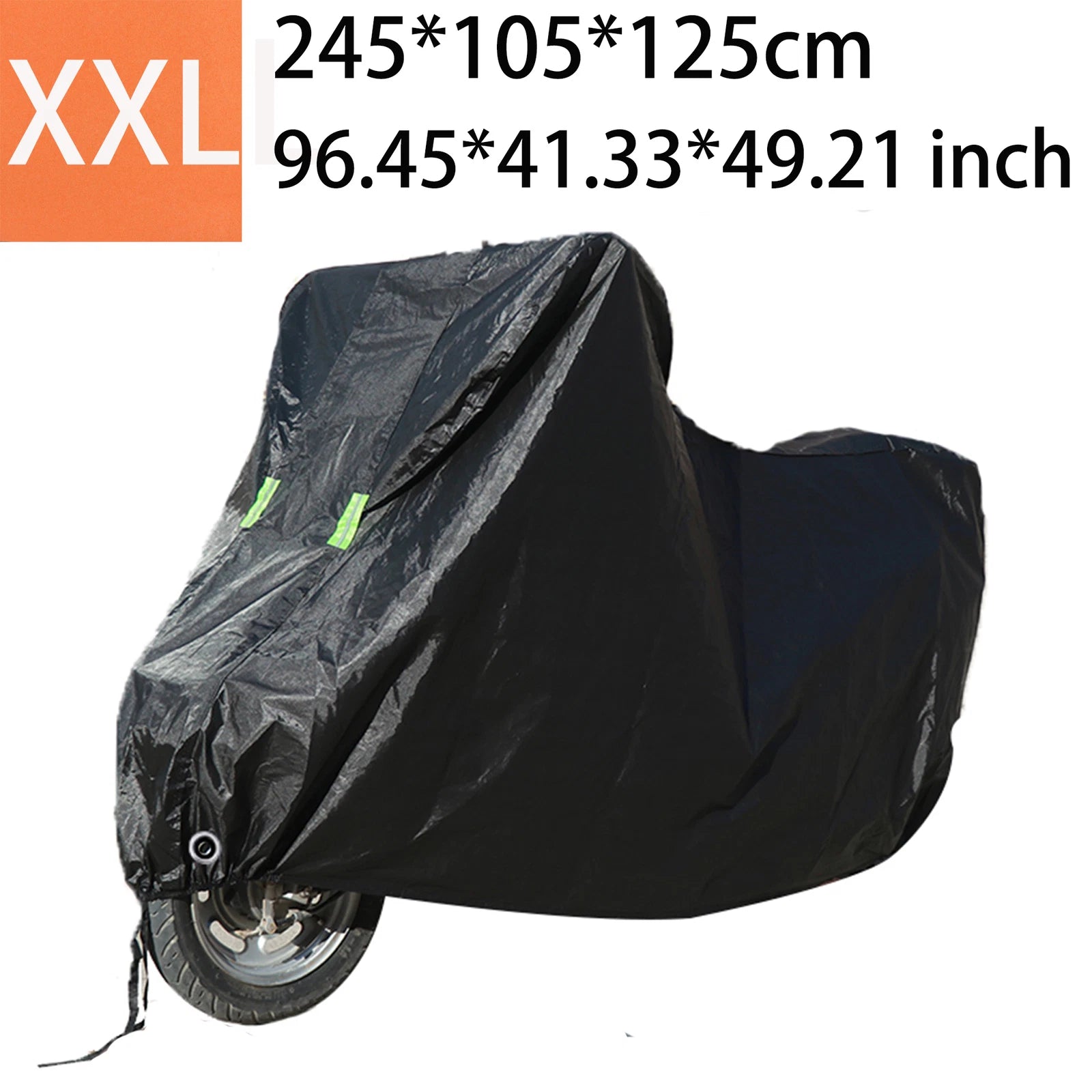 Motorcycle Cover 2XL for Scooter (Waterproof, Outdoor, UV Protection)