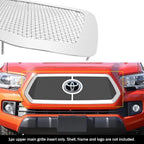 Stainless Chrome Mesh Grille Insert for Toyota Tacoma (2018–2019)