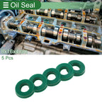 Set of 5 Oil Seal Ring 8x16x4mm for Rotary Shaft (High Pressure)