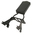 Black Sissy Bar Backrest Luggage Rack for Harley Sportster XL 883 1200 (04-22)