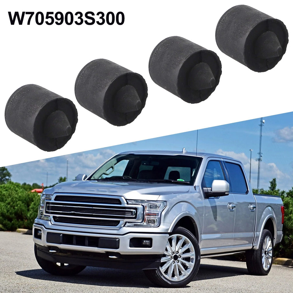 Rubber Bumper Set of 4 for Ford F150, Ranger, Lincoln (W705903S300)