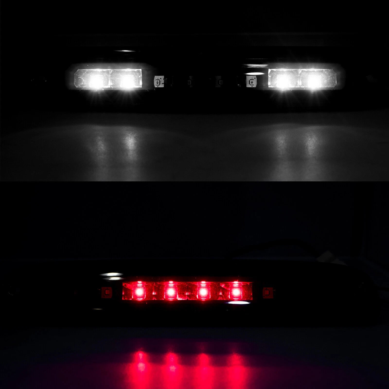 Red White LED 3rd Brake Light for Dodge Dakota (1997-2007)