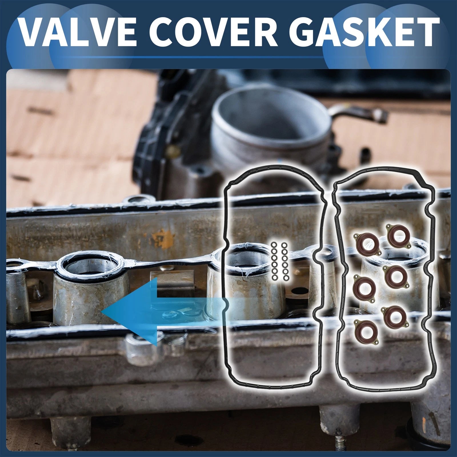 Valve Cover Gasket Set for Acura MDX (2014–2020) 0362072