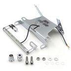 Chrome LED Fender Eliminator for Kawasaki Ninja ZX10R (2004–2006)