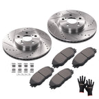 Front Brake Rotors and Pads Kit for Toyota Corolla Matrix (2009–2019)
