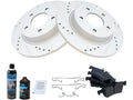Rear Brake Pad and Rotor Kit for Mazda 3 (2006–2013) ND885VW