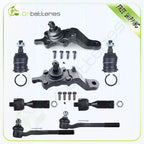 8pcs Upper Lower Ball Joint Tie Rod Set for Toyota 4Runner (1996–2002)