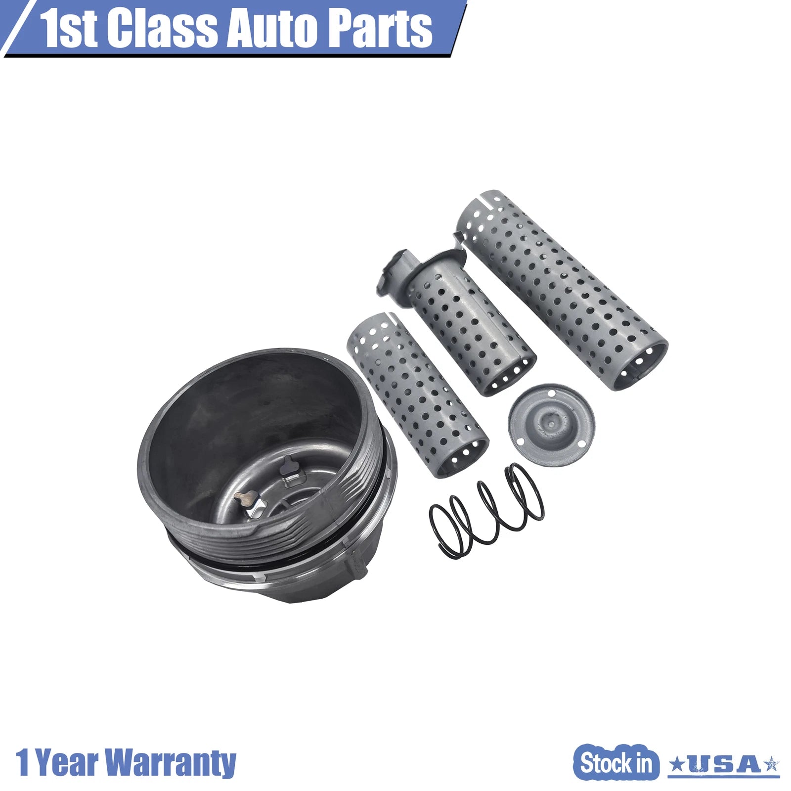 Metal Oil Filter Cap for Toyota Avalon, Scion TC, Lexus LS460 (2005–2020)