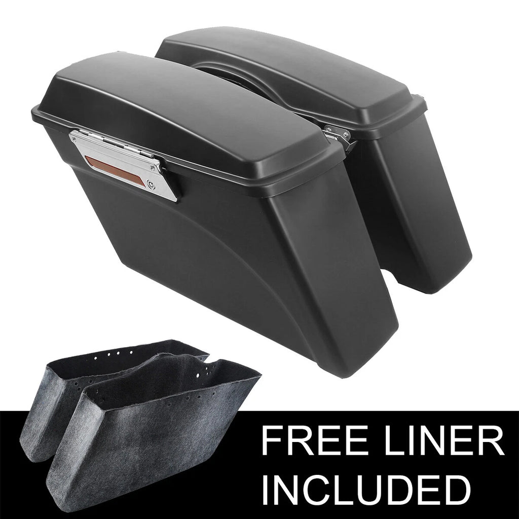 Hard Saddlebags for Harley Touring Electra Road King Street Glide (1994–2013)
