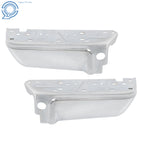 Set of 2 Chrome Rear Step Bumpers for Ford F250 F350 Super Duty (2008–2016)