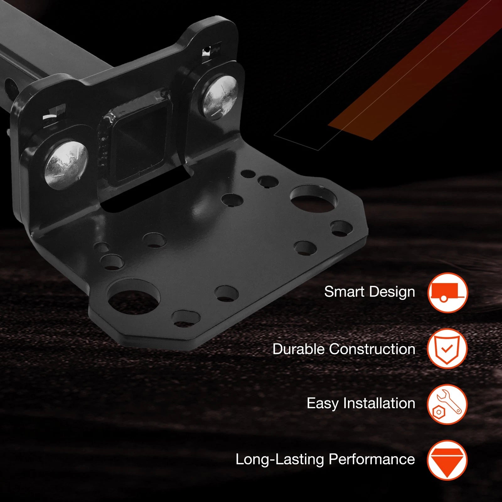 2" Receiver Hitch for TigerTail Tow System (ATV UTV)