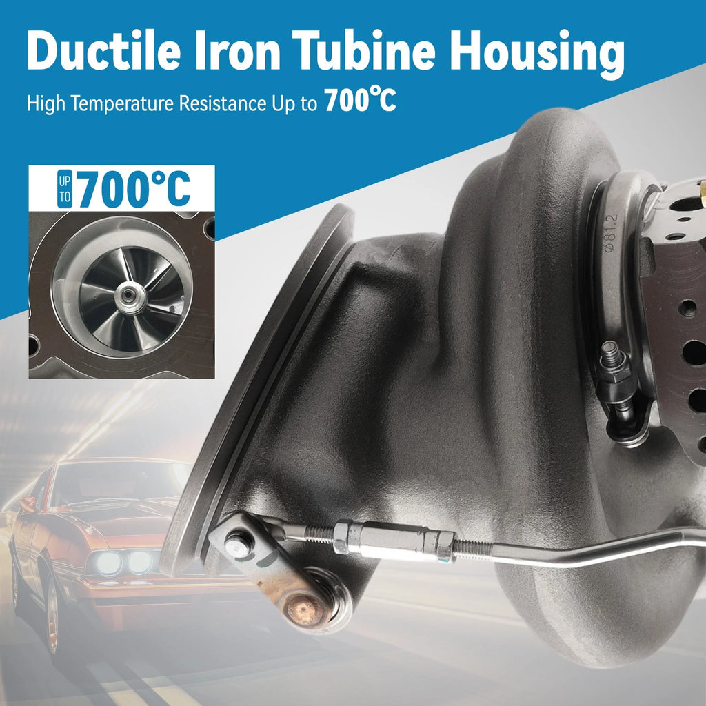 Turbocharger for Lexus GS300 IS300 NX300 RC300 2.0L L4 (8ARFTS, 17201-36010)