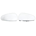 2X Front Outside Mirror Glass for Audi A3 (2014–2020) 8V0857535E 8V0857535C