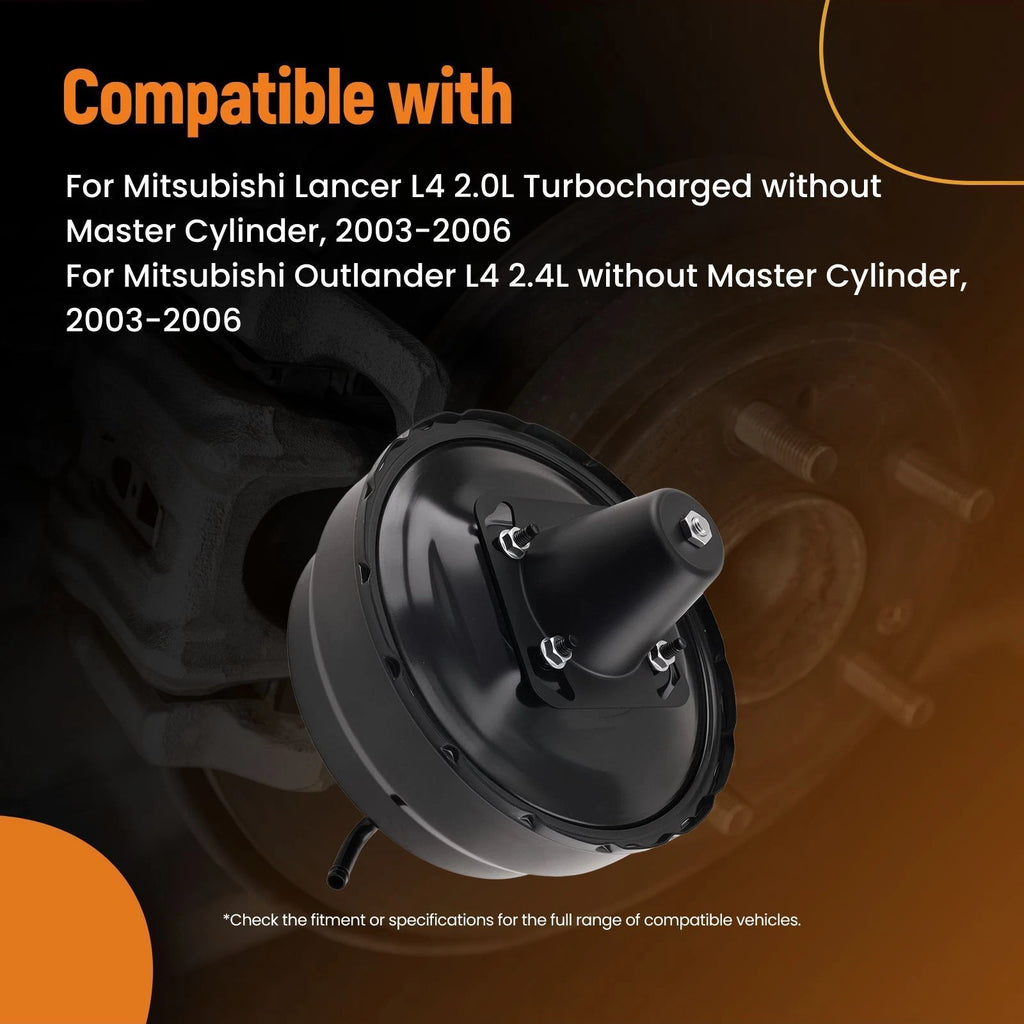 Vacuum Power Brake Booster for Mitsubishi Lancer L4 2.0L (2003–2006) 53-2795