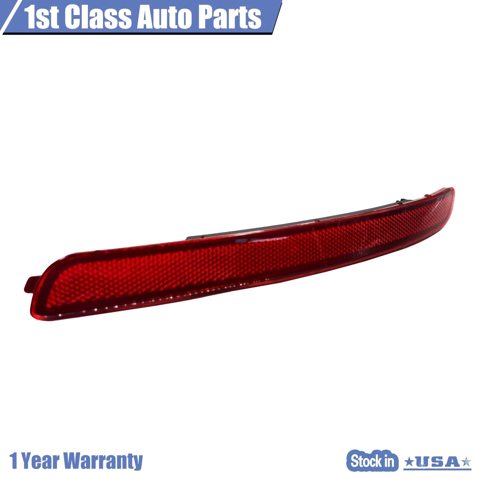 Rear Left Bumper Reflector for Kia Rio (2012–2015)