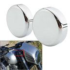 CNC Chrome Upper Fork Caps for HARLEY SOFTAIL STREET BOB (2018-2020)