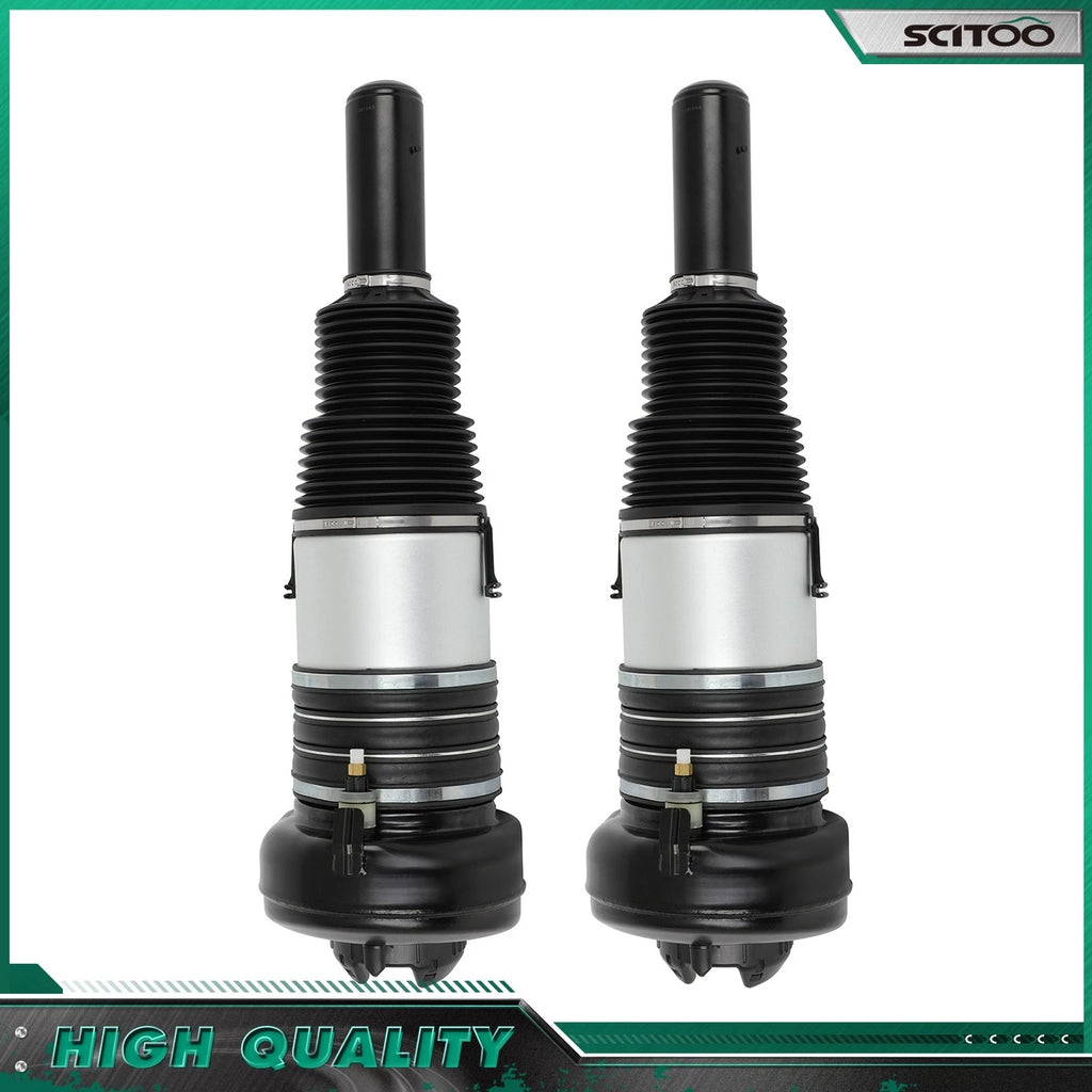 Set of 2 Front Air Suspension Shocks Struts for Audi Q7 Q8 RS Q8 SQ7 (2016–2022)