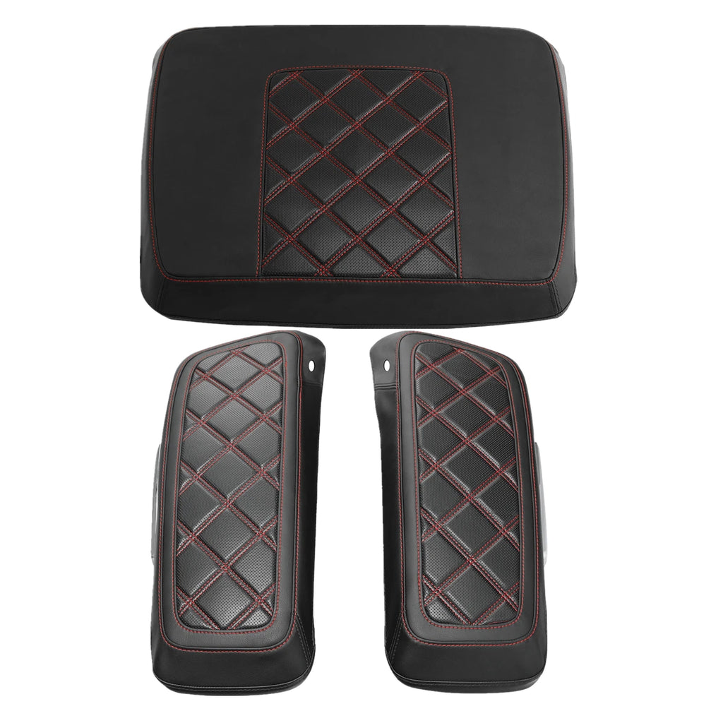 Saddlebags Trunk Lid Covers for Harley Touring Electra Glide (2014–2023)