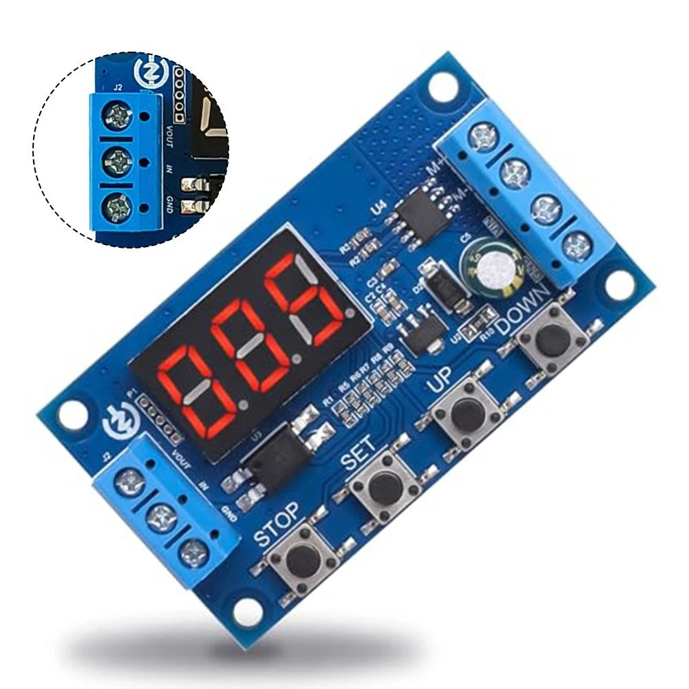 50W DC Motor Controller with Timer and Memory for DC Motors