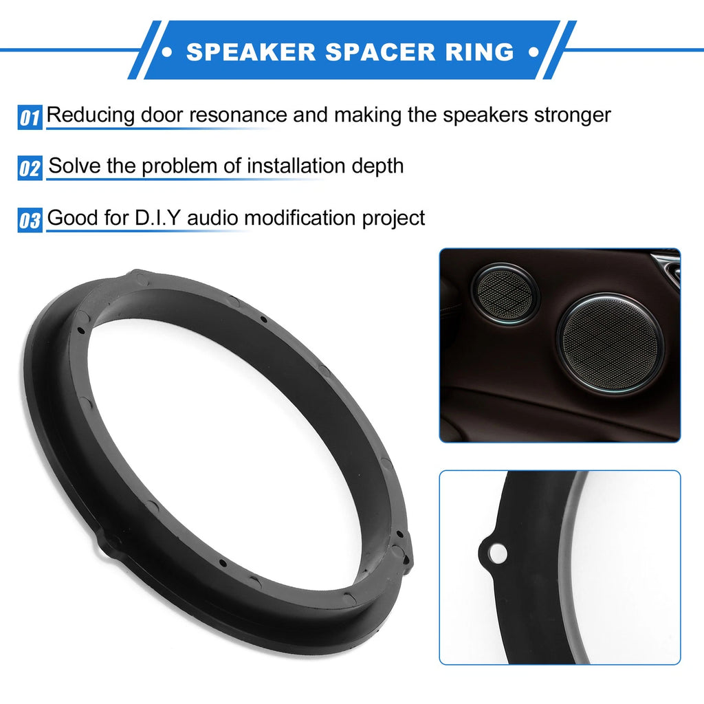 2X Speaker Spacer Ring for Ford Fiesta (6.5")