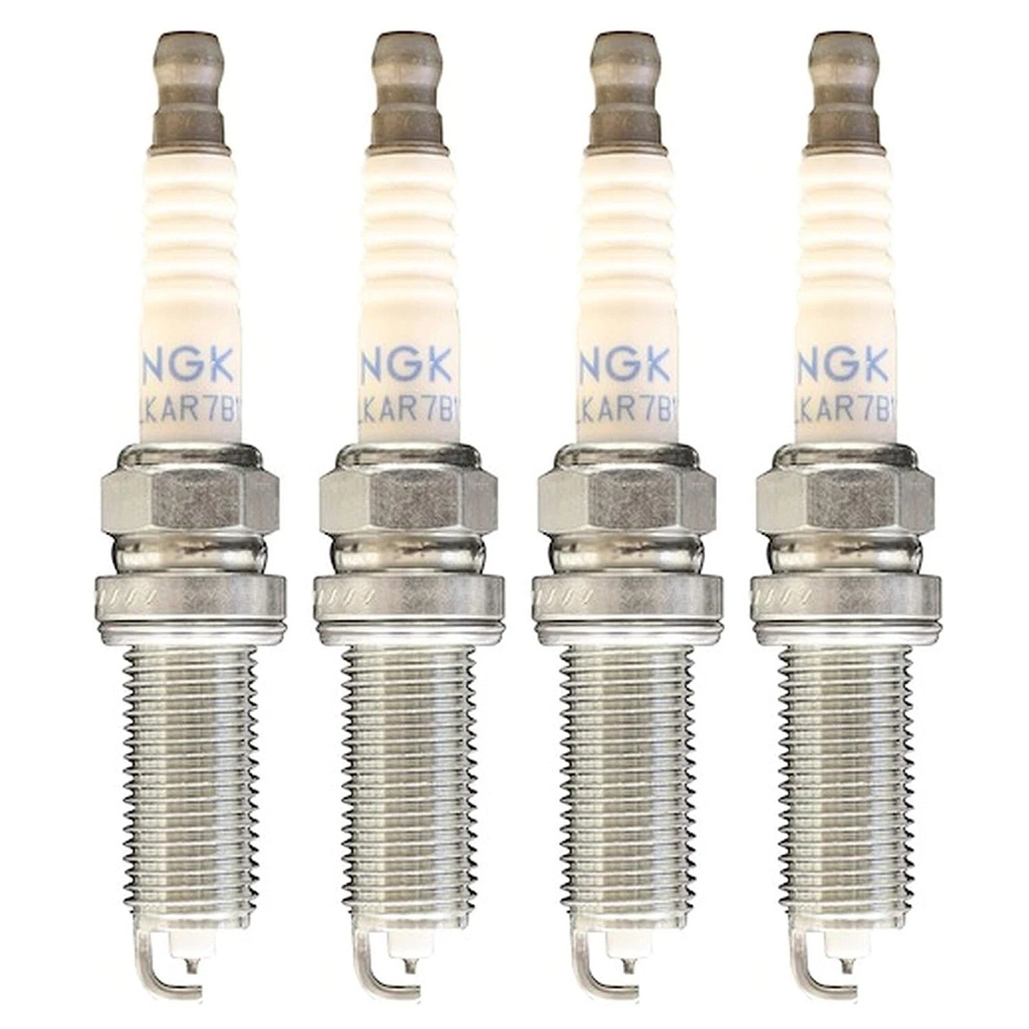 Set of 4 NGK Laser Iridium Spark Plugs 4912 for CT200h Vibe iQ Corolla L4 (2011–2015)