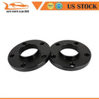 Set of 4 15mm 5x112 Hubcentric Black Wheel Spacers for Benz A-Class (W169)