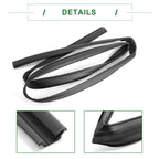 1Pc Front Left Door Window Run Channel Seal Strip for Honda Fit (2007–2020)