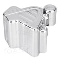 2X ABS Rear Side Brake Caliper Cover for Honda VTX 1300 C R S T (2003–2009) Chrome