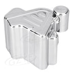 2X ABS Rear Side Brake Caliper Cover for Honda VTX 1300 C R S T (2003–2009) Chrome