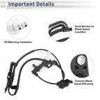 ABS Wheel Speed Sensor No. 89543-33070 for Toyota Camry (2002–2006) 1 Pc Front Left