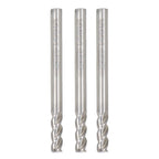 3 Pcs 3/8" Carbide End Mill for Automotive Applications