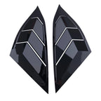 Gloss Window Louvers for Honda Accord (2018–2022) ABS Weatherproof Trim
