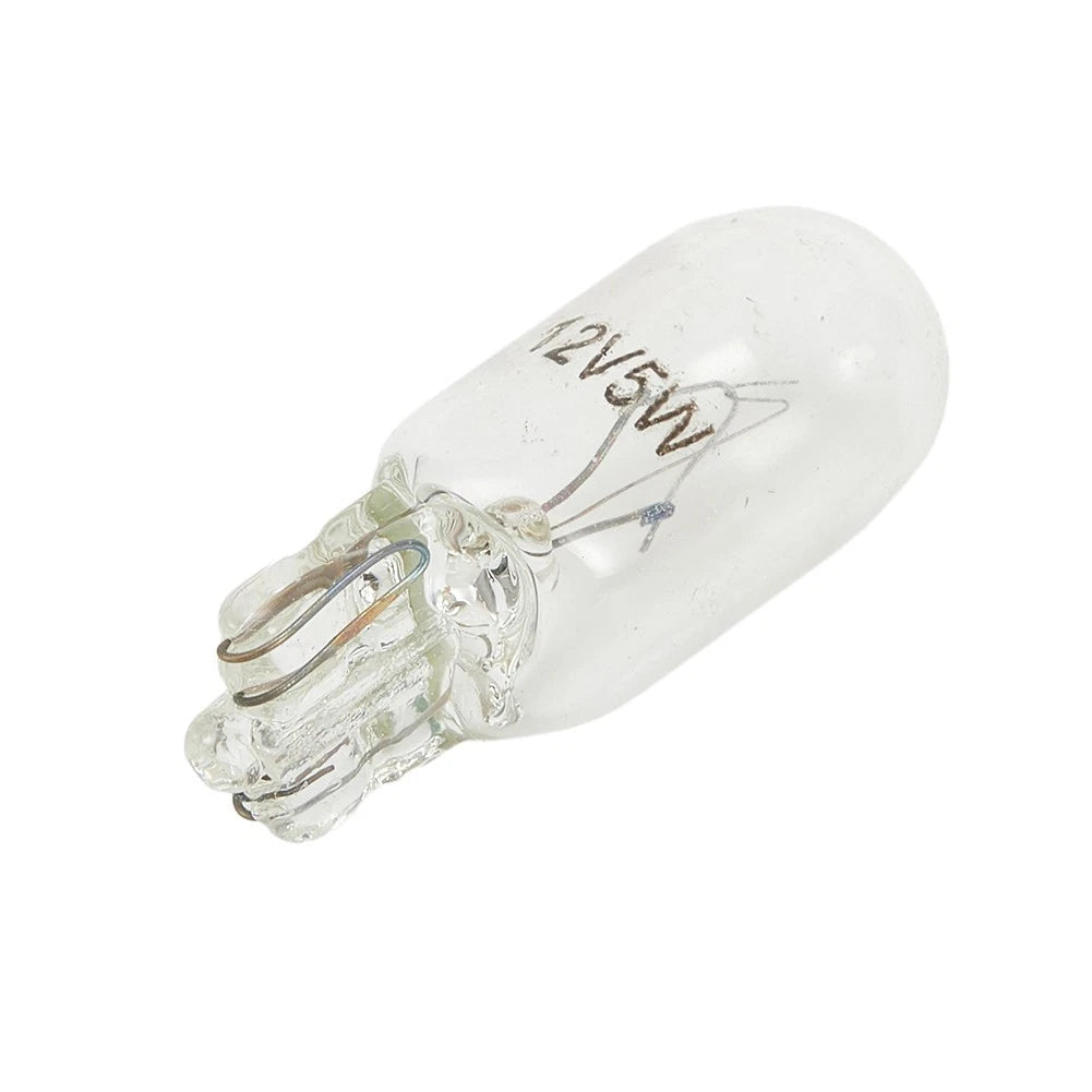100PCS 194 Clear Wedge Bulbs for Instrument Panel (194)