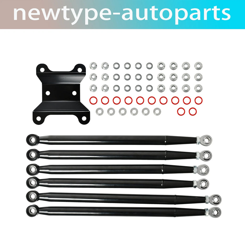 Billet Aluminum Radius Rods with Chromoly Heims for Can-Am Maverick X3 (64")