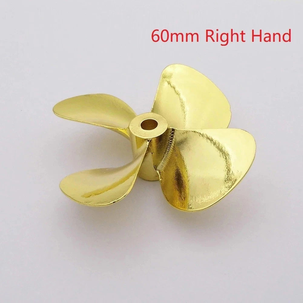 4-Blade Metal Propeller 55mm/60mm for RC Boat (RC Marine ROV)