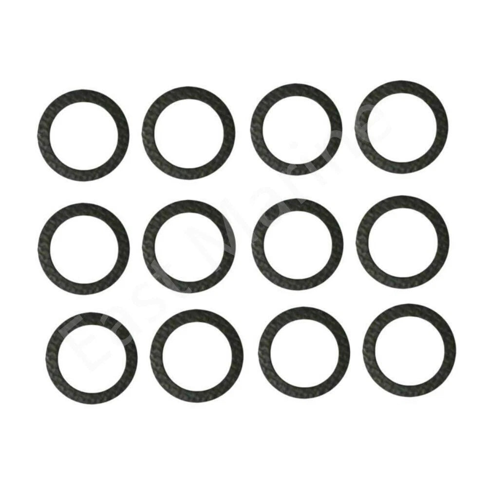 12pc Lower Gearcase Drain Gasket for Mercury MerCruiser (18-2945, 12-19183-3)