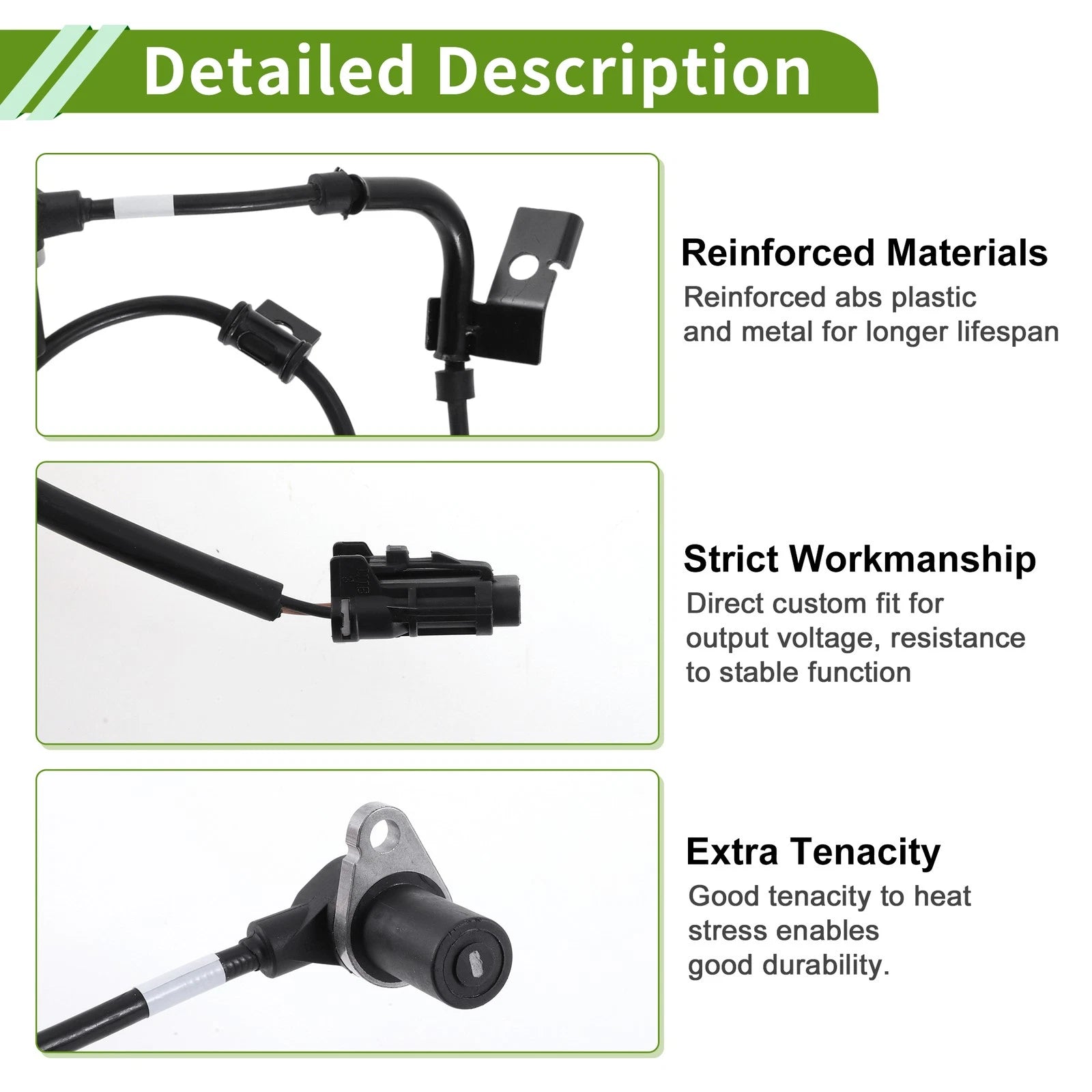 ABS Wheel Speed Sensor No. 9567034502 for Hyundai Sonata (1995–1998)