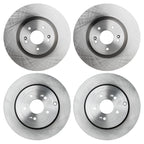 Front and Rear Disc Brake Rotors for Hyundai Genesis Coupe (2010–2016)