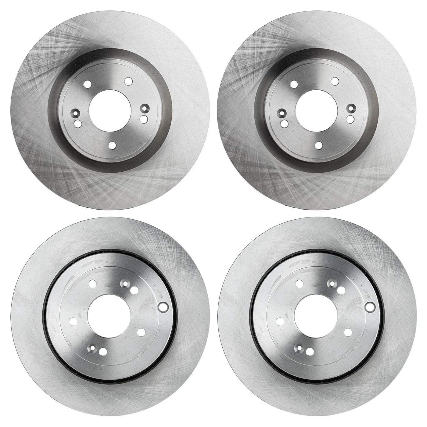 Front and Rear Disc Brake Rotors for Hyundai Genesis Coupe (2010–2016)