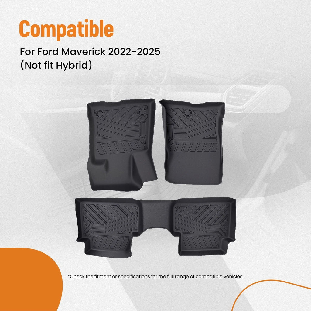 All-Weather Carpet Floor Mats for Ford Maverick (2022–2025)