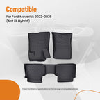 All-Weather Carpet Floor Mats for Ford Maverick (2022–2025)